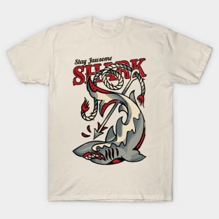 Vintage Shark Tattoo T-Shirt